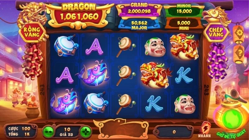 Không gian đậm nét Trung thu của trò chơi