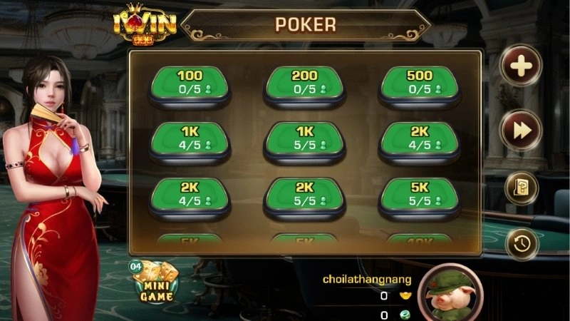 Sân chơi Poker cho người bản lĩnh