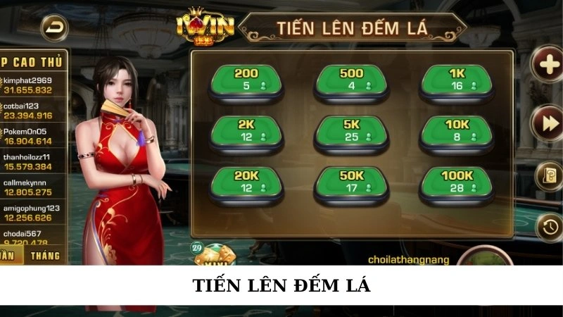 Tiến lên đếm lá